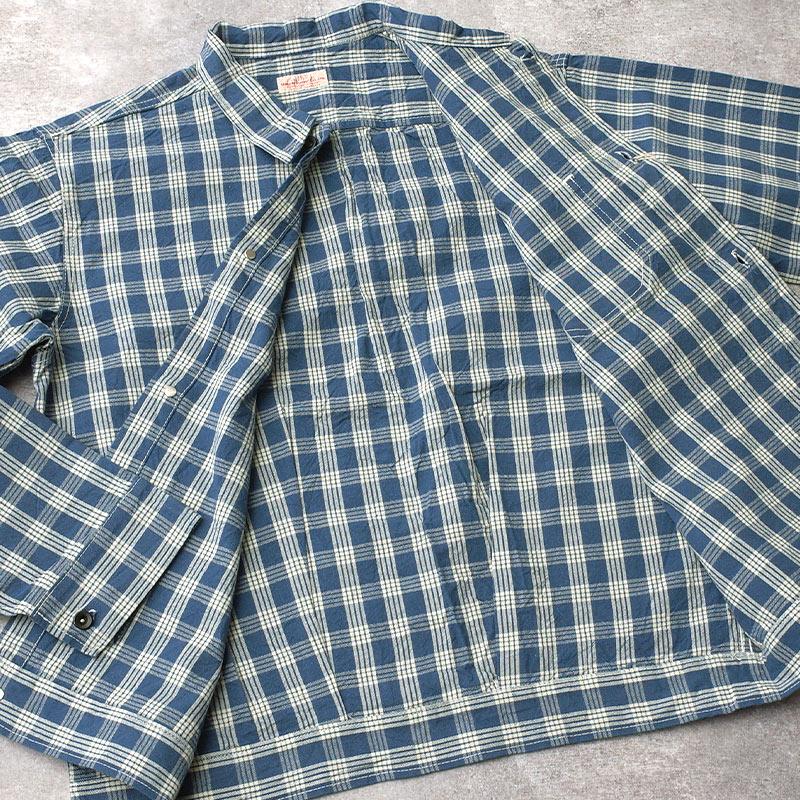 UNION SUPPLY ユニオンサプライ #US15901 長袖 パラカチェック シャツ