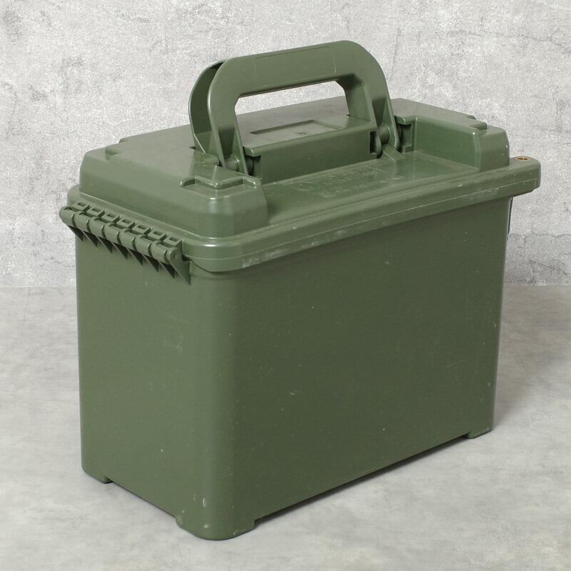 スイス軍 プラスチック アンモボックス オリーブ デッドストック