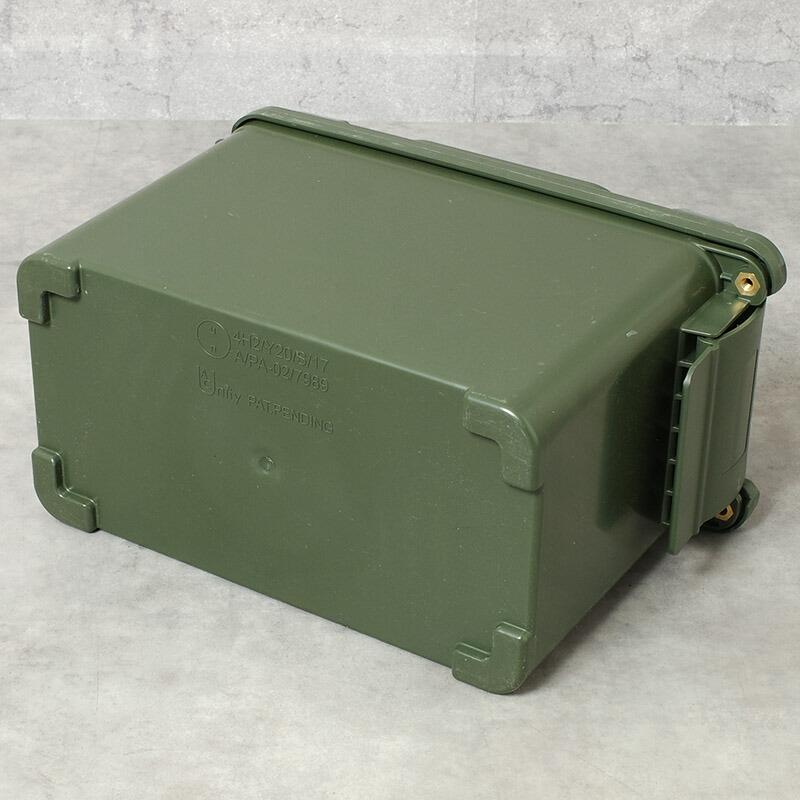 スイス軍 プラスチック アンモボックス オリーブ デッドストック