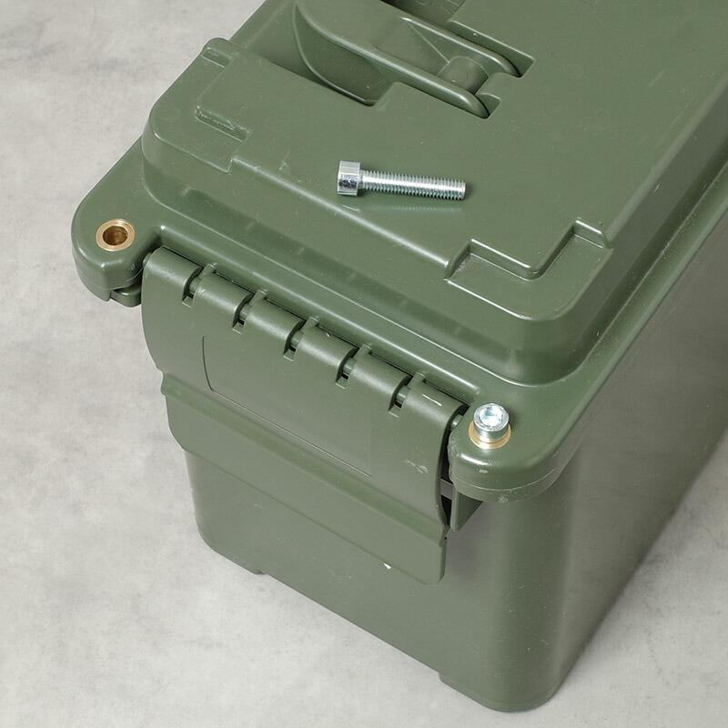 スイス軍 プラスチック アンモボックス オリーブ デッドストック