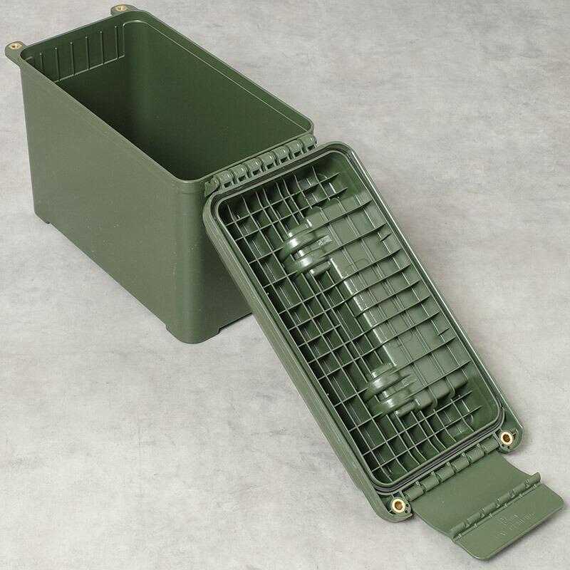 ミリタリー　アンモボックス 弾薬箱 木箱　オリーブ　AMMBO BOX チェコ軍 アンモボックス ウッド S オリーブ USED BX101UN アーモ 弾薬