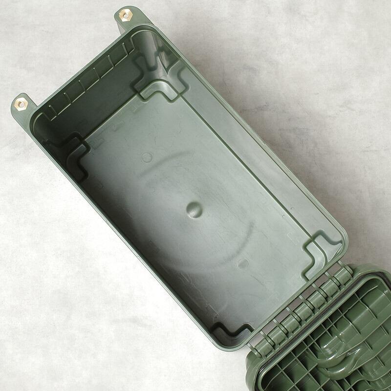 スイス軍 プラスチック アンモボックス オリーブ デッドストック