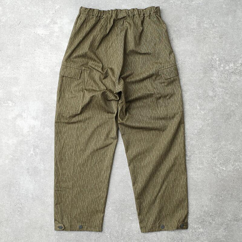 東ドイツ軍 フィールド カーゴパンツ レインドロップカモ デッド