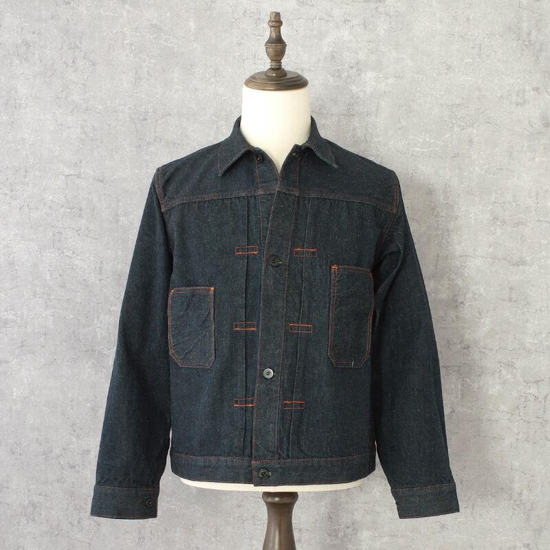 UNION SUPPLY ユニオンサプライ #US15905 長袖 12.5oz. グレードワンアヒナ ワークジャケットメンズ 男性 デニム ジャケット ジージャン アウター 春 秋 冬 ロの画像
