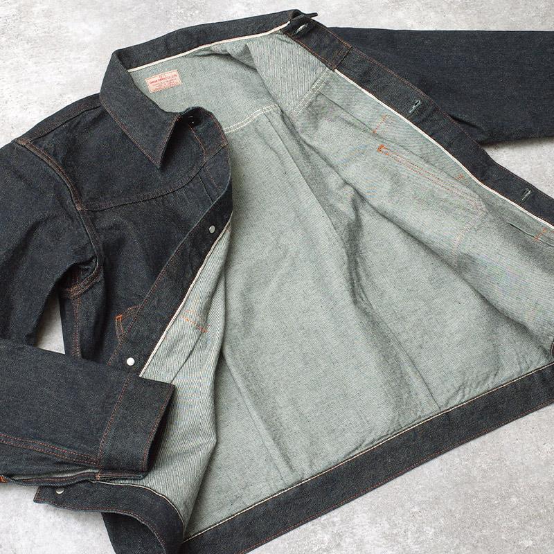 UNION SUPPLY ユニオンサプライ #US15905 長袖 12.5oz. グレードワンアヒナ ワークジャケットメンズ 男性 デニム ジャケット ジージャン アウター 春 秋 冬 ロの画像