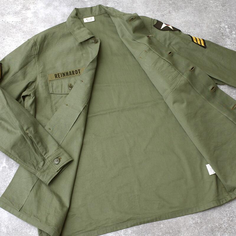 BUZZ RICKSON'S バズリクソンズ #BR29586 OG-107 ユーティリティー シャツ『DEMILITARIZED ZONE』メンズ 男性 アウター ブルゾン ジョンレノン アメカジ_4