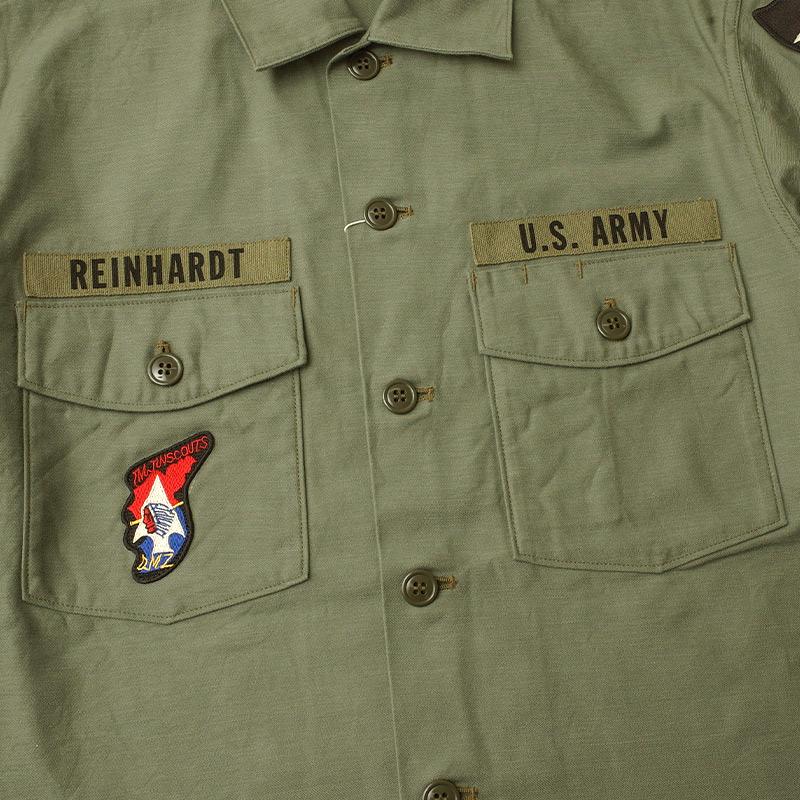 BUZZ RICKSON'S バズリクソンズ #BR29586 OG-107 ユーティリティー シャツ『DEMILITARIZED ZONE』メンズ 男性 アウター ブルゾン ジョンレノン アメカジ_6