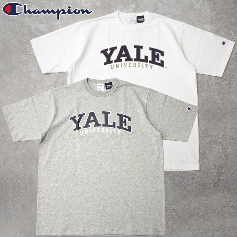 Champion チャンピオン #C5-D302 T1011 半袖 プリントTシャツ『YALE
