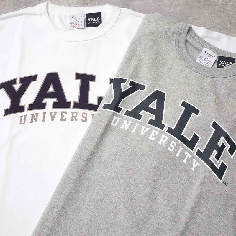 Champion チャンピオン #C5-D302 T1011 半袖 プリントTシャツ『YALE