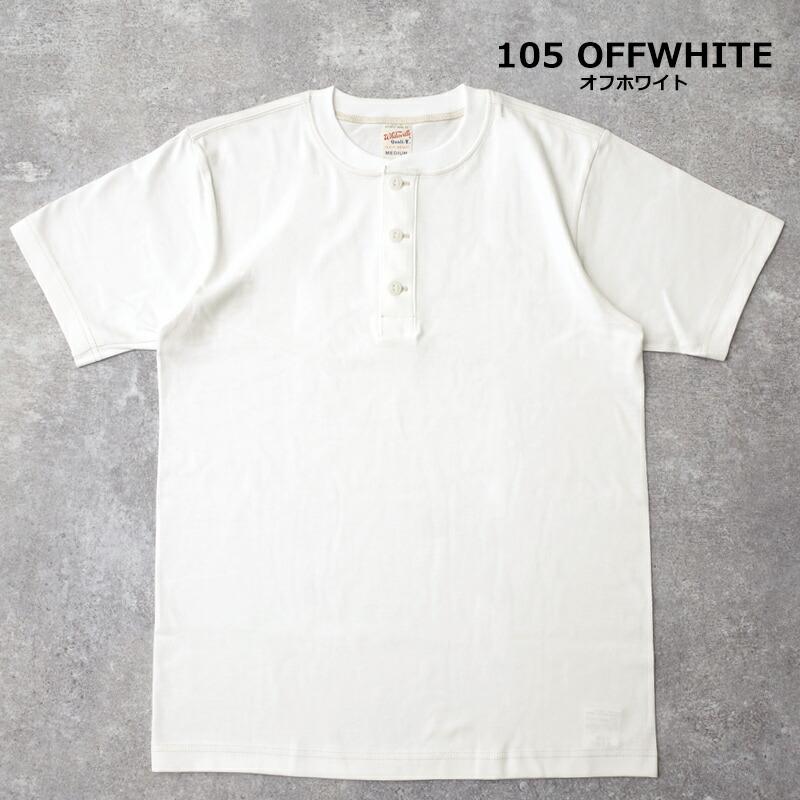 WHITESVILLE ホワイツビル #WV79681 半袖 ヘンリーネック Tシャツ 1枚