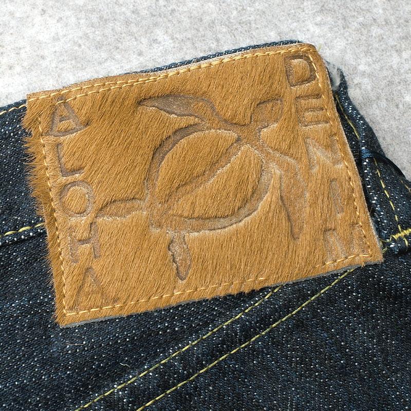 SUGARCANE シュガーケーン #SC40401A 砂糖黍製 14oz. HAWAII 藍混右綾 デニムパンツ メンズ 男性 ジーンズ ジーパン ズボン ボタンフライ カジュアル アメカジの画像