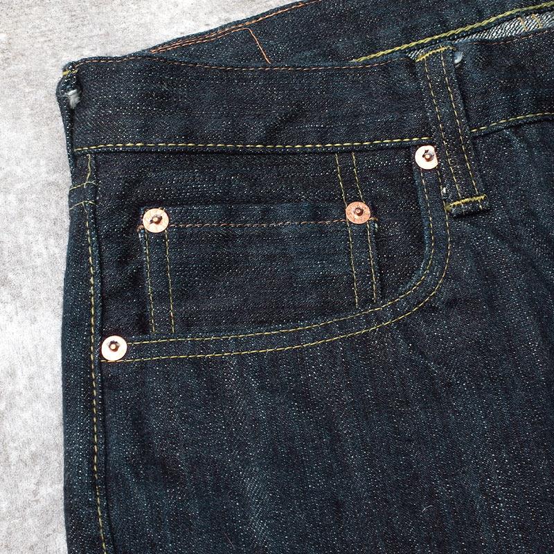 SUGARCANE シュガーケーン #SC40401A 砂糖黍製 14oz. HAWAII 藍混右綾 デニムパンツ メンズ 男性 ジーンズ ジーパン ズボン ボタンフライ カジュアル アメカジの画像