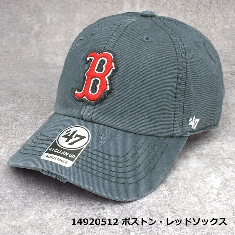 47 フォーティーセブン クリーンナップ MLB キャップ WELL-WORN 帽子