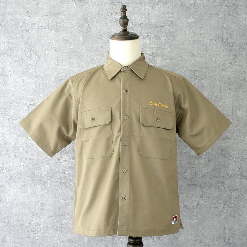 BEN DAVIS（ベンデイビス） #ND-26580026 S/S 半袖 ワークシャツハーフ