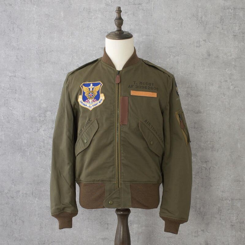 TOYSMcCOY トイズマッコイ #TMJ2604 L-2 フライトジャケット テストサンプル T. McCOY『AF 30962600』L2 ブルゾン メンズ 男性 アウター ミリタリー ジャンパーの画像