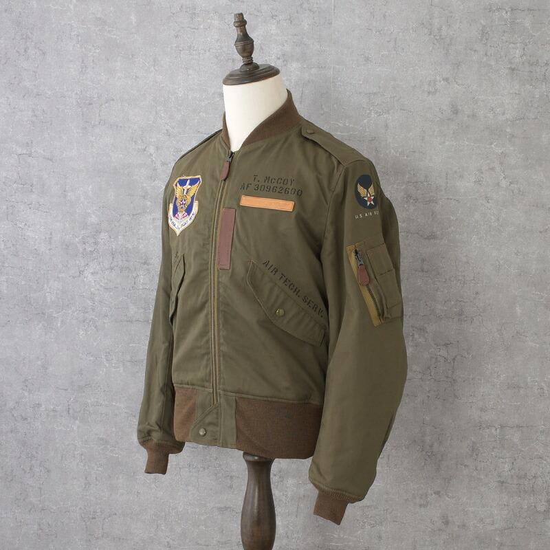 TOYSMcCOY トイズマッコイ #TMJ2604 L-2 フライトジャケット テストサンプル T. McCOY『AF 30962600』L2 ブルゾン メンズ 男性 アウター ミリタリー ジャンパーの画像