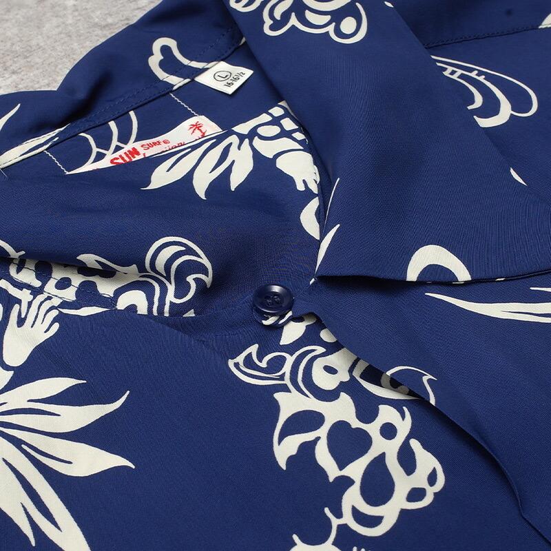 SUN SURF SUNSURF サンサーフ #SS39611 半袖 レーヨン アロハシャツ 