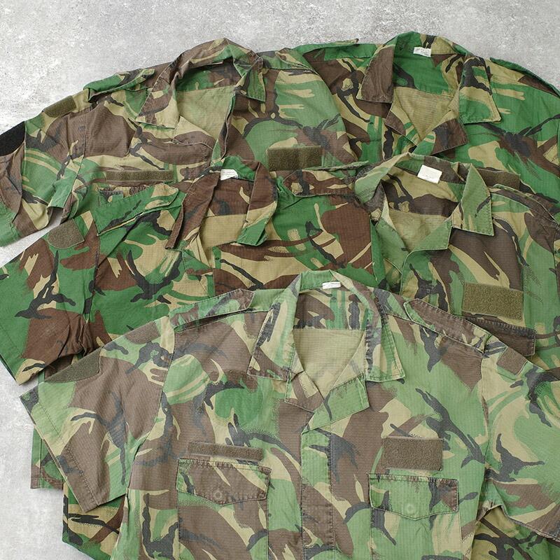ポルトガル軍 AF フィールドシャツ 半袖 DPMカモ USED JS252UN 空軍
