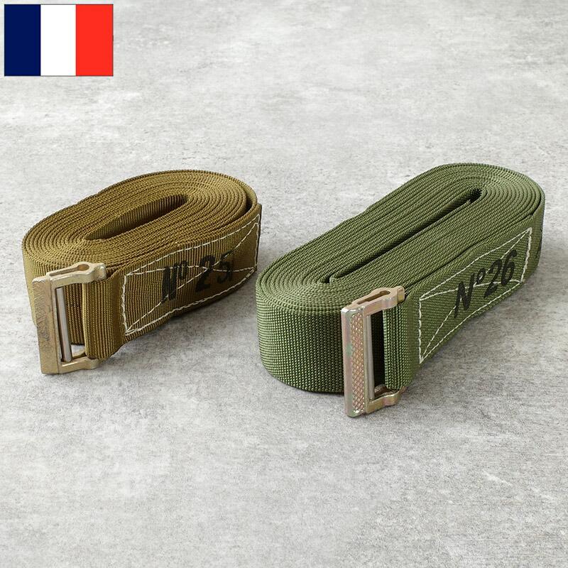 ヴィンテージ フランス軍 パラシュートストラップ 時計 ベルト フランス軍 パラシュートストラップ ナイロン デッドストック SE048NN