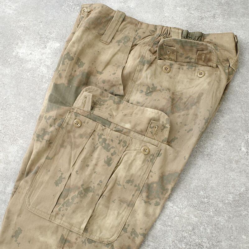 トルコ軍 フィールド カーゴパンツ M2018カモ USED PP510UN コンバット