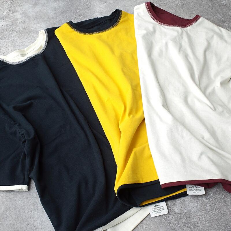 YMCLKY 米軍タイプ 半袖 NAVY リバーシブル Tシャツ #JT082YNメンズ