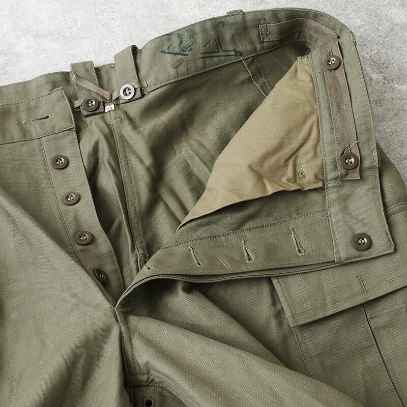 ドイツ軍 モールスキン フィールドカーゴパンツ オールドスタイル 60