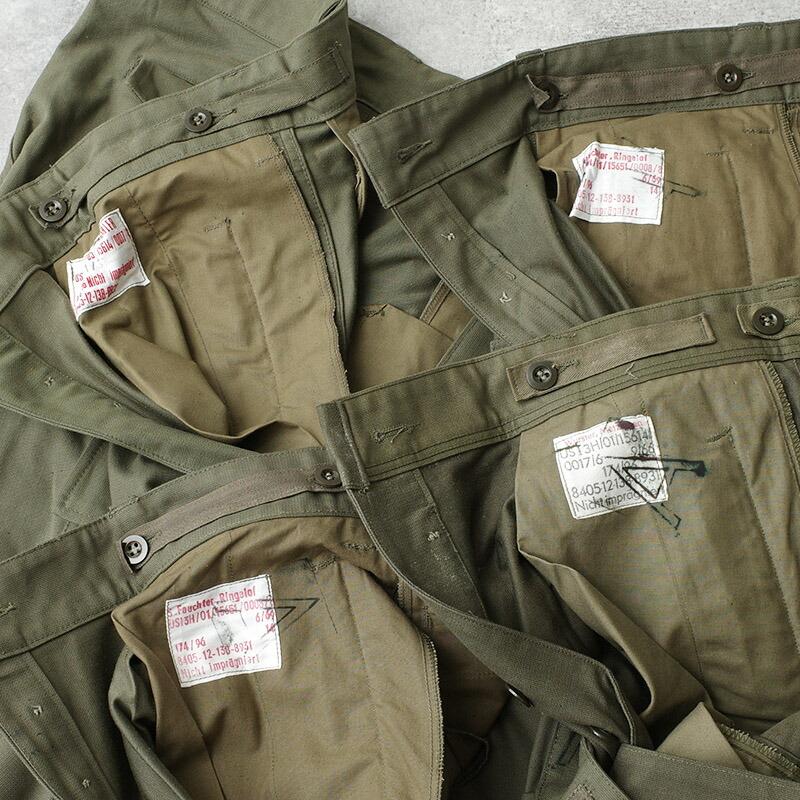 ドイツ軍 モールスキン フィールドカーゴパンツ オールドスタイル 60