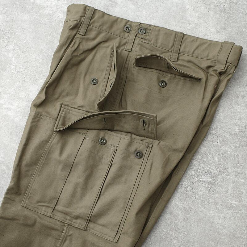 ドイツ軍 モールスキン フィールドカーゴパンツ オールドスタイル 60