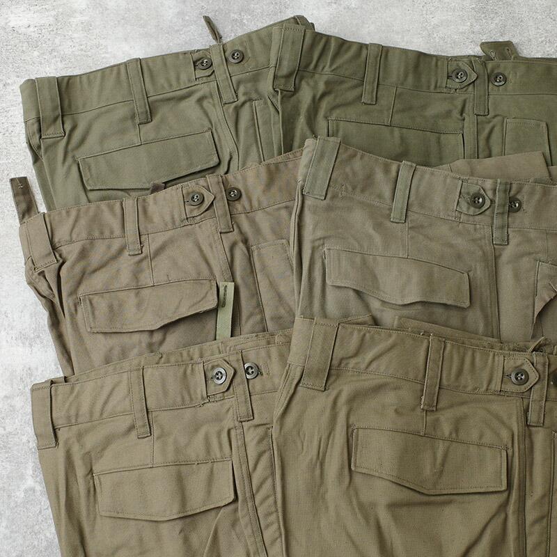 ドイツ軍 モールスキン フィールドカーゴパンツ オールドスタイル 60
