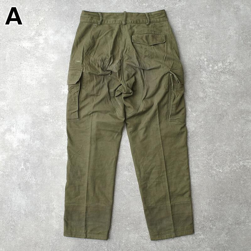 希少 Sears 60s 70s バギー フレアパンツ カーキ プレッピー ドイツ軍 50s60s フィールド カーゴパンツ HBT オリーブ USED