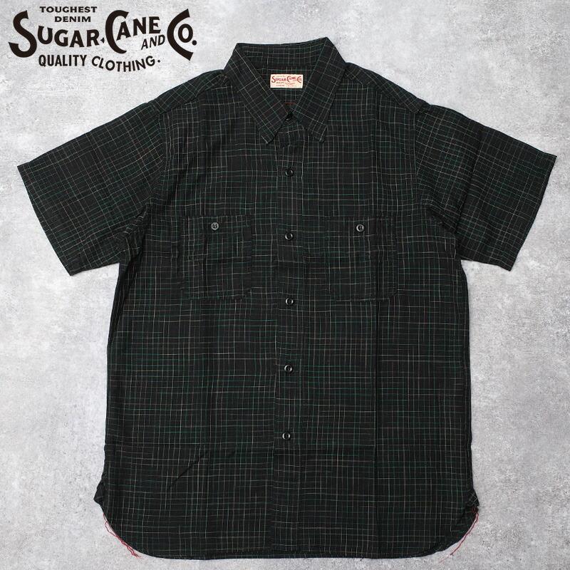 SUGAR CANE SUGARCANE シュガーケーン #SC39729 半袖 R/C ギャバジン