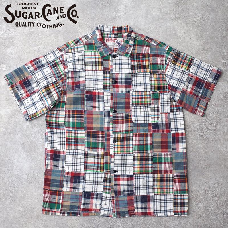 Sugar Cane チェックシャツ SUGAR CANE SUGARCANE シュガーケーン #SC39739 半袖 マドラスチェック