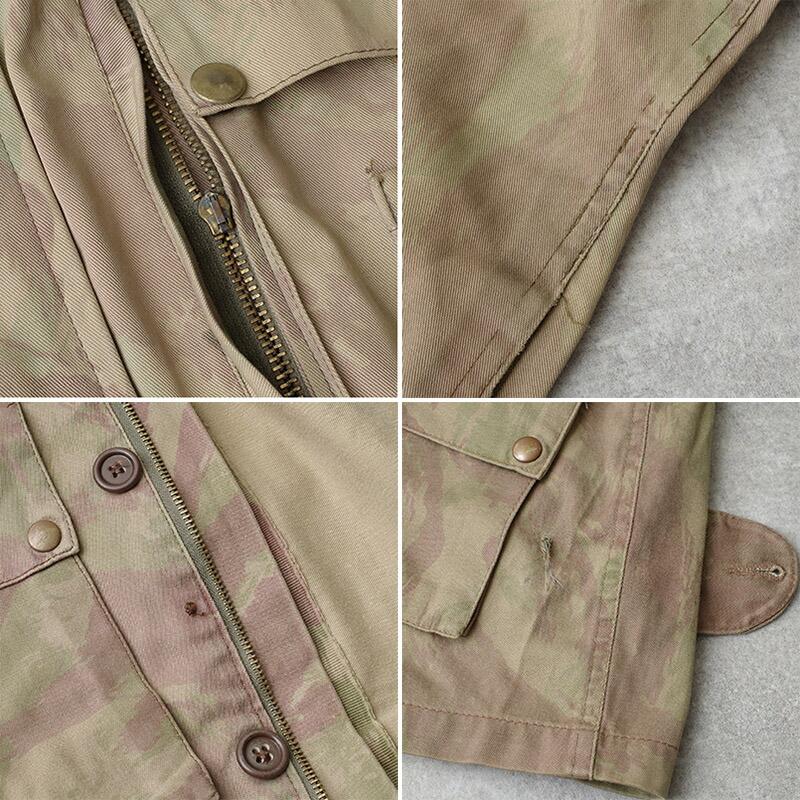 ポルトガル軍 パラシュートジャケット リザードカモ USED フィールド