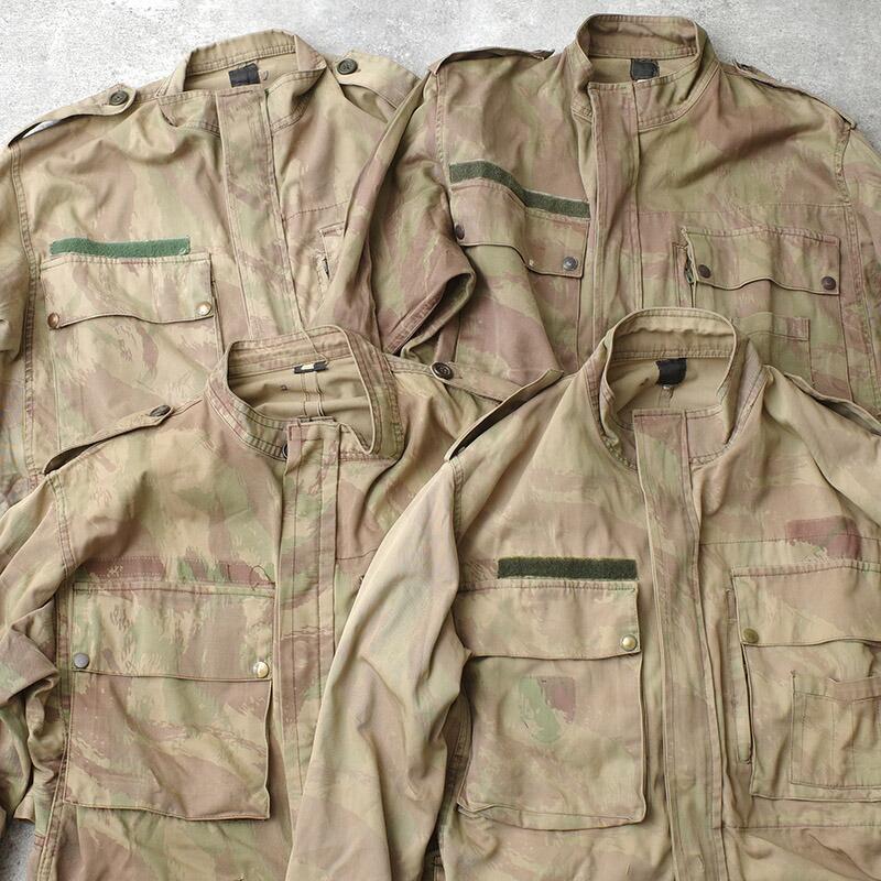 ポルトガル軍 パラシュートジャケット リザードカモ USED フィールド