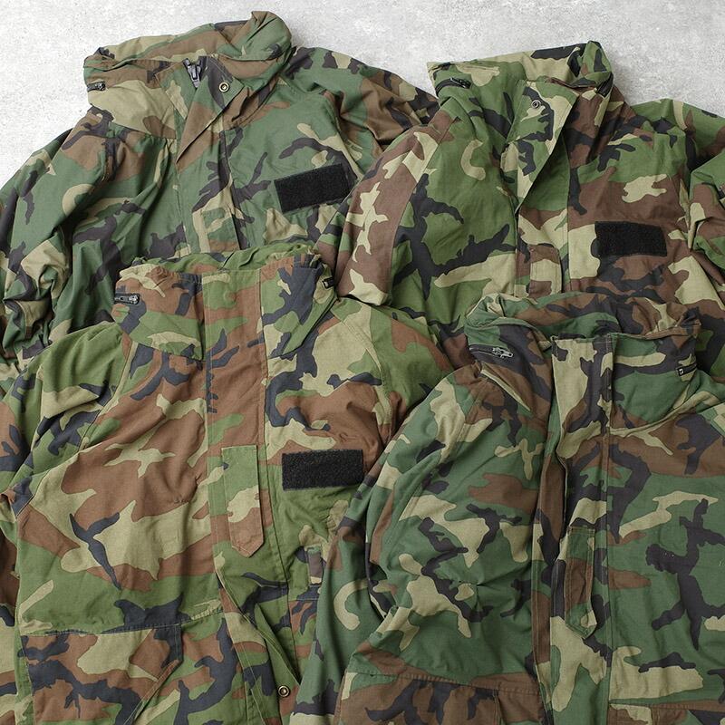 新品未使用　ポルトガル軍 カモフラージュ ゴアテックス パーカー　サイズM ポルトガル軍 AF コールドウェザーパーカー 中綿入り ウッドランド