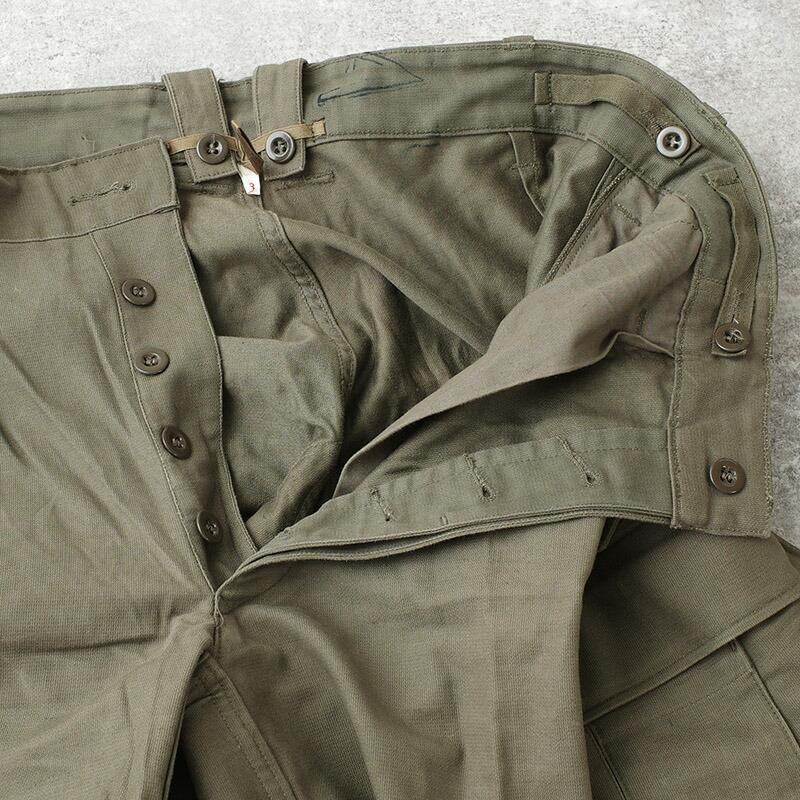 ドイツ軍 モールスキン フィールドカーゴパンツ オールドスタイル 60