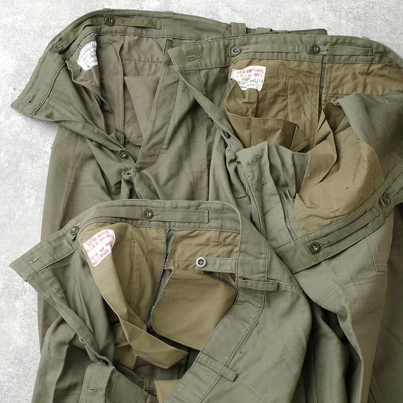 ドイツ軍 モールスキン フィールドカーゴパンツ オールドスタイル 60