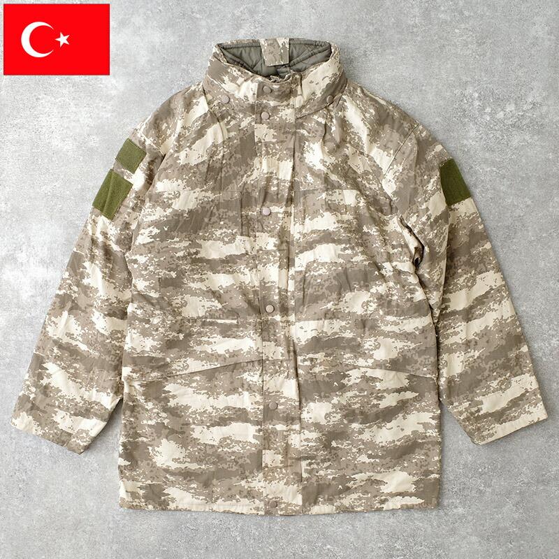 トルコ軍 フィールドパーカー M2021デザート ライナー付き USED
