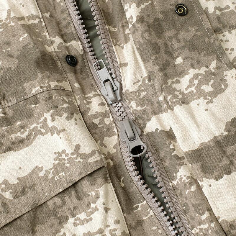 トルコ軍 フィールドパーカー M2021デザート ライナー付き USED