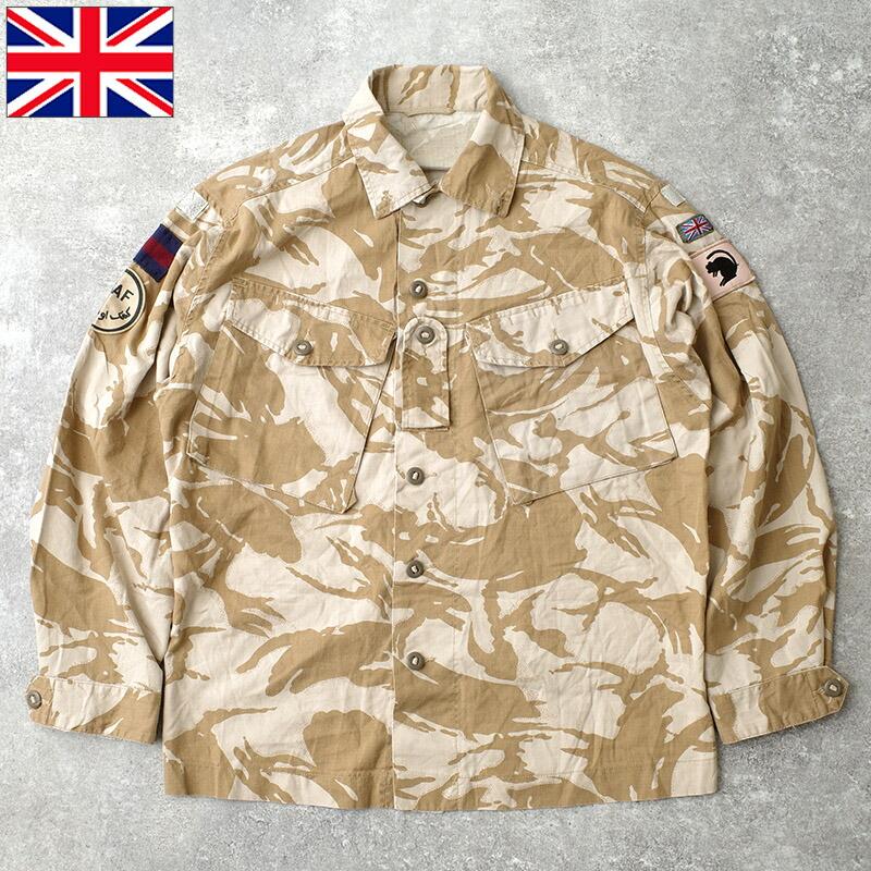 イギリス軍 トロピカル コンバットジャケット デザートDPM USED