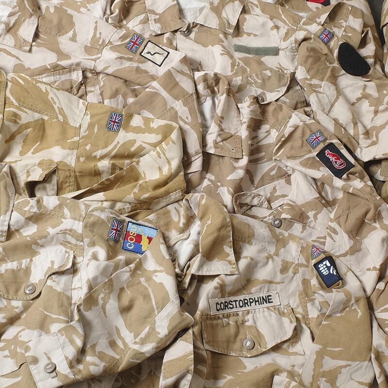 イギリス軍 トロピカル コンバットジャケット デザートDPM USED