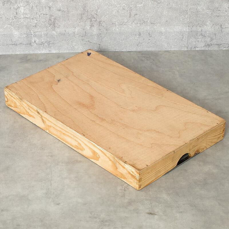 チェコ軍 ウッド ストックボックス 取っ手なし 26.5x43x5cm USED