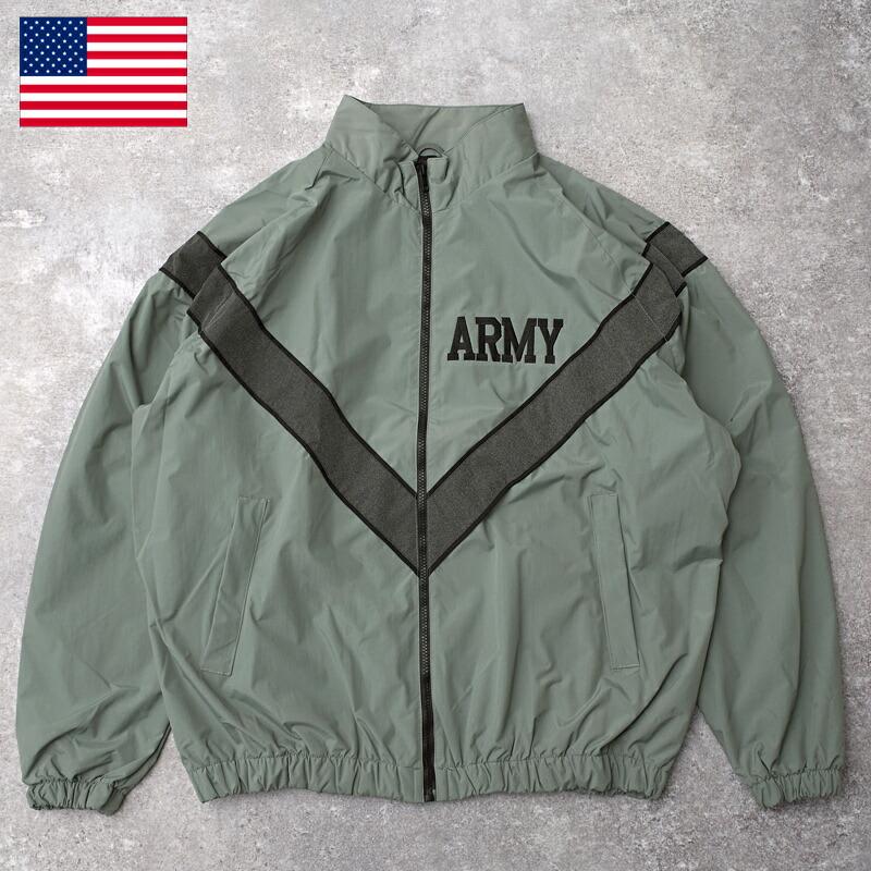 米軍 U.S.ARMY IPFU トレーニング ジャケット グレー デッドストック