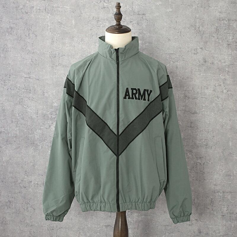 米軍 U.S.ARMY IPFU トレーニング ジャケット グレー デッドストック