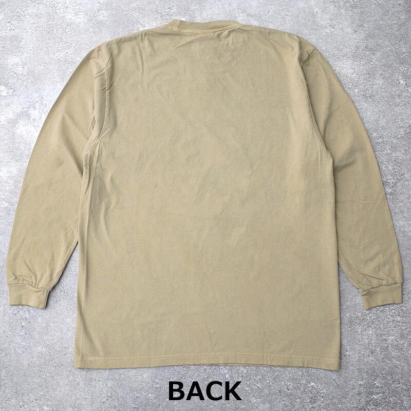 HOUSTON ヒューストン #22477 長袖 ピグメントプリント Tシャツ『U.S.ARMY』メンズ 男性 ティーシャツ トップス ロングスリーブ カジュアル アメカジ 春 秋 冬 | HOUSTON | 10