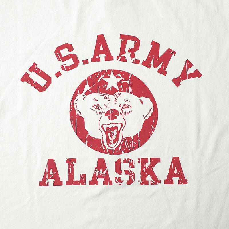 HOUSTON ヒューストン #22477 長袖 ピグメントプリント Tシャツ『U.S.ARMY』メンズ 男性 ティーシャツ トップス ロングスリーブ カジュアル アメカジ 春 秋 冬 | HOUSTON | 06
