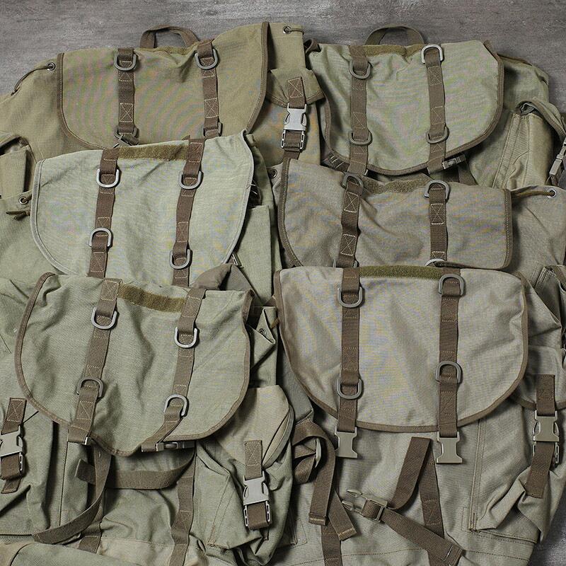ドイツ軍 マウンテン スモールリュック ナイロン 00s オリーブ USED