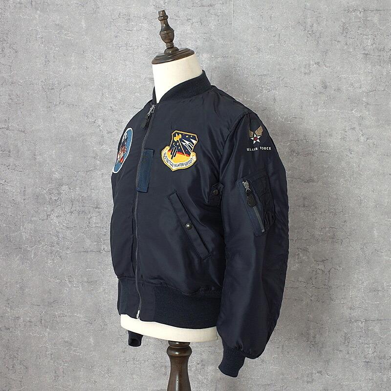 た*み様 【雰囲気抜群】バズリクソンズ フライトジャケット B-15C ネイビー BUZZ RICKSON'S バズリクソンズ #BR15991 B-15C(MOD.) フライト