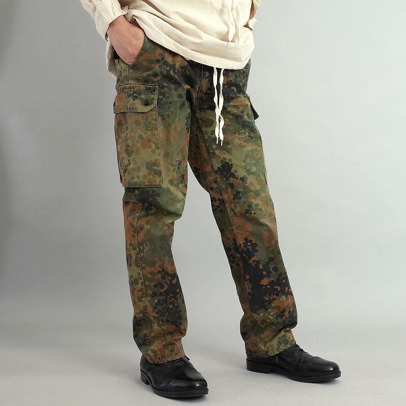 ドイツ軍 フレクターカモパンツ USED ミリタリー 迷彩 カーゴ ドイツ軍 フレクターカモパンツ USED ミリタリー 迷彩 カーゴ