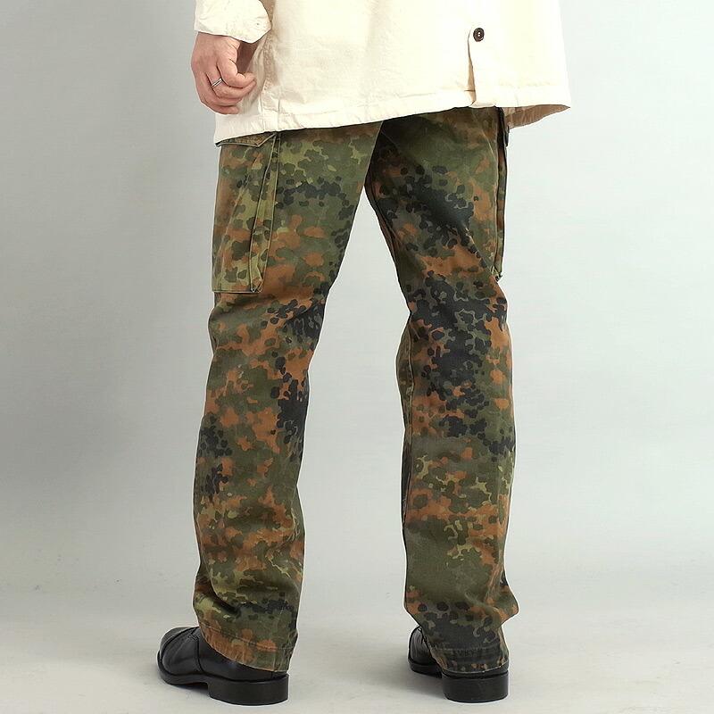 ドイツ軍 フレクターカモパンツ USED ミリタリー 迷彩 カーゴ ドイツ軍 フレクターカモパンツ USED ミリタリー 迷彩 カーゴ